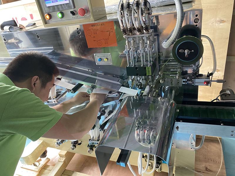 Semi-Auto Winding Machine Test przed dostawą